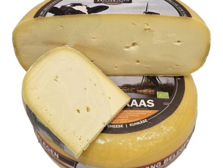 Biologische jong belegen boerenkaas