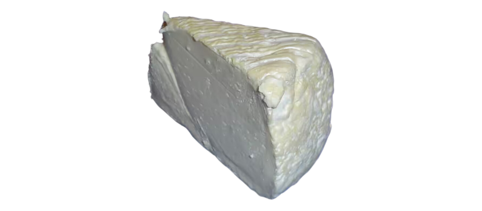 Delice De Bourgogne kaas op witte achtergrond