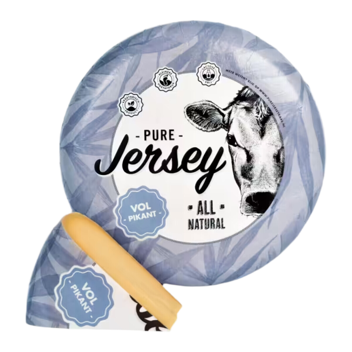Jersey Vol Pikant op witte achtergrond