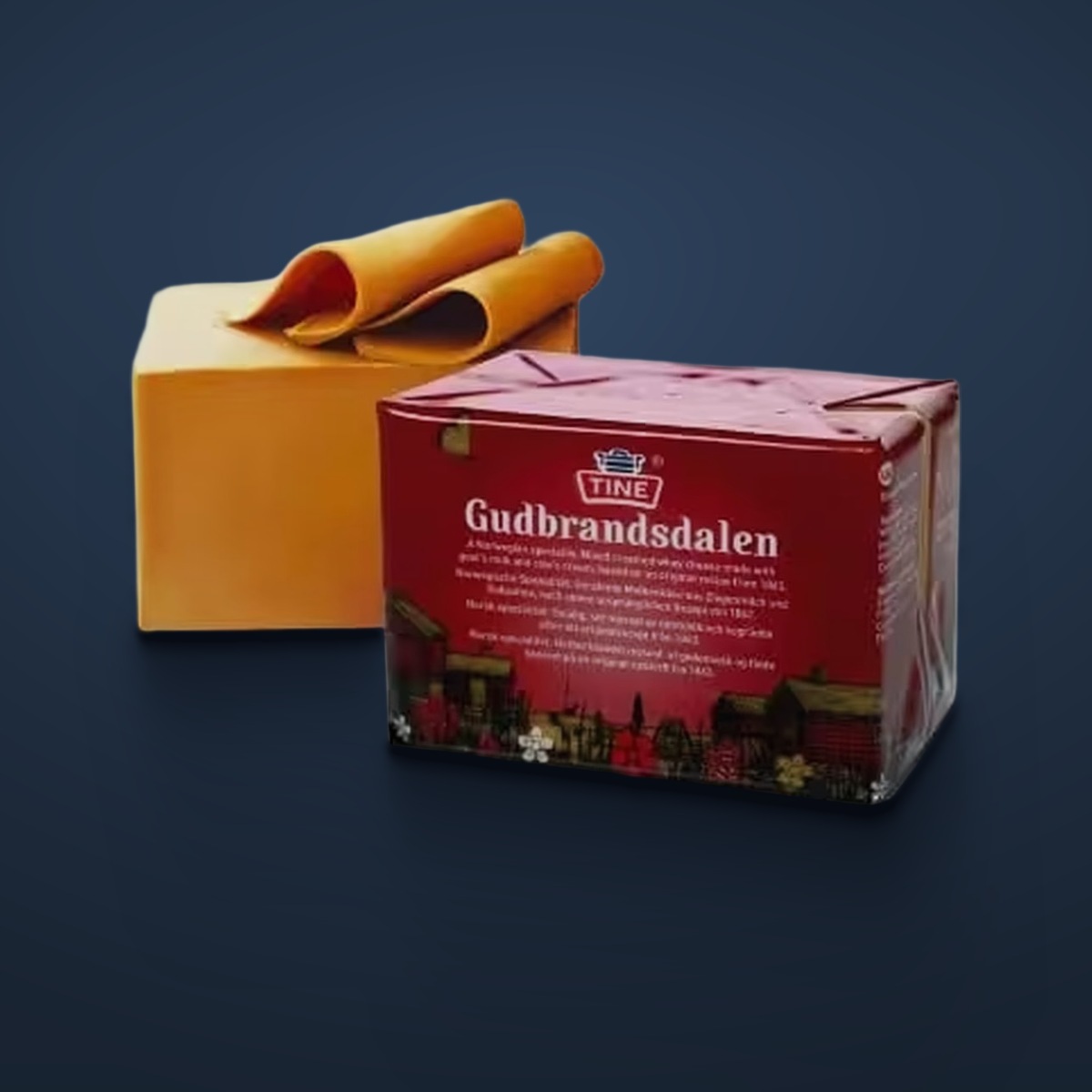 Gudbrandsdalen Gjetost (Brunost)