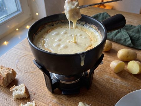 Kaasfondue De Klassieker, serveersuggestie